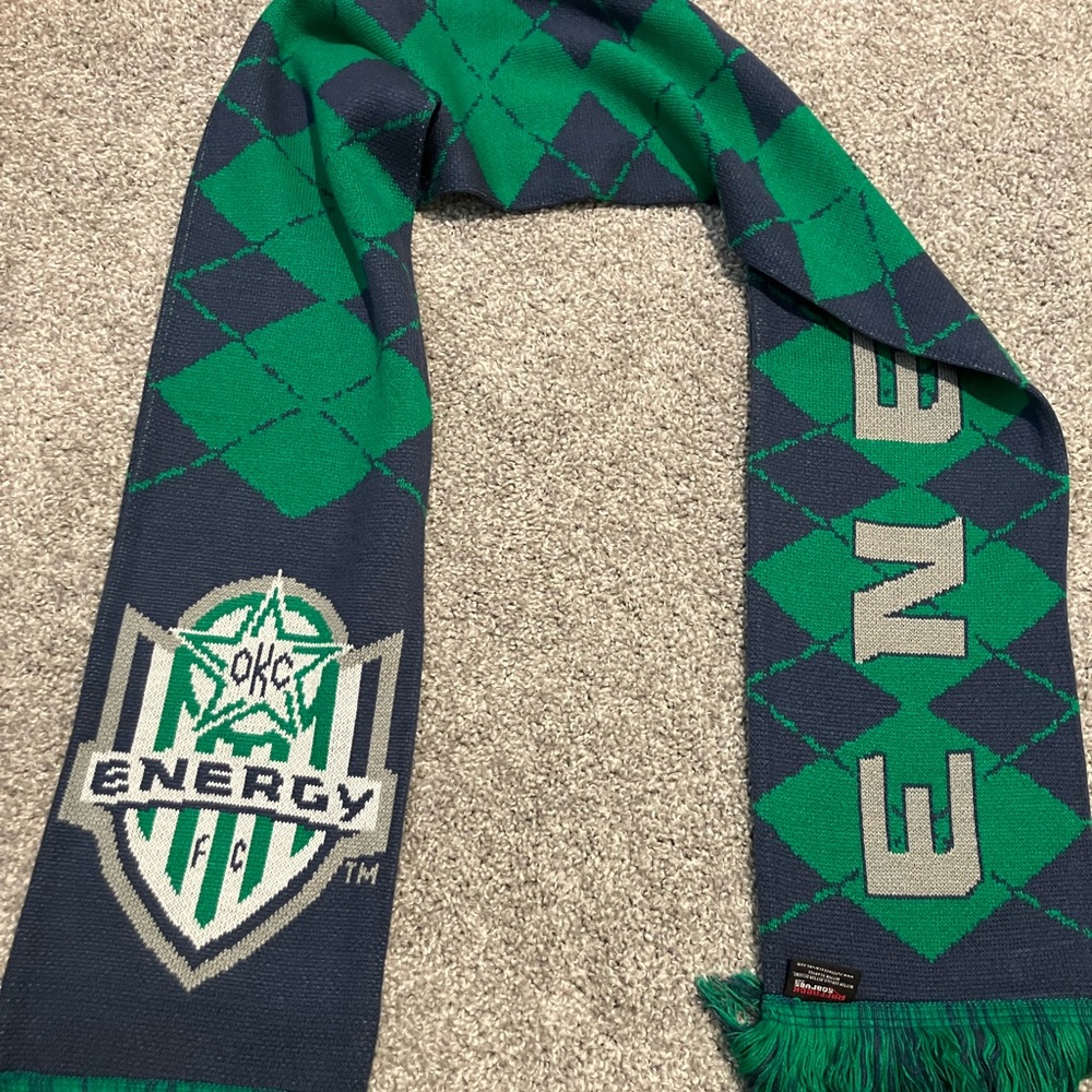 OKC Energy FC USL soccer scarf